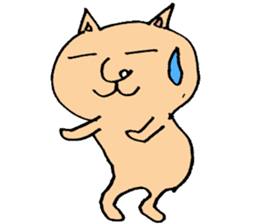 Good Luck Cat sticker #2920981