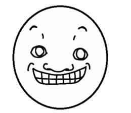 Funny face Pictorial book2(English ver.) sticker #2921387