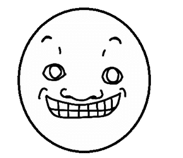 Funny face Pictorial book2(English ver.) sticker #2921387