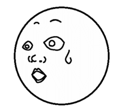 Funny face Pictorial book2(English ver.) sticker #2921391