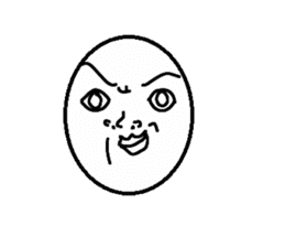 Funny face Pictorial book2(English ver.) sticker #2921400