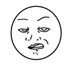 Funny face Pictorial book2(English ver.) sticker #2921409