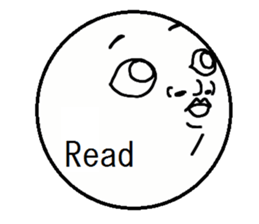 Funny face Pictorial book2(English ver.) sticker #2921416