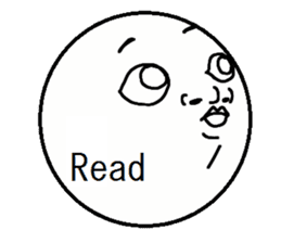 Funny face Pictorial book2(English ver.) sticker #2921416