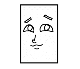 Funny face Pictorial book2(English ver.) sticker #2921419