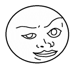 Funny face Pictorial book2(English ver.) sticker #2921422