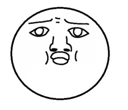 Funny face Pictorial book2(English ver.) sticker #2921425