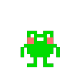 Pixel Frog sticker #2921640