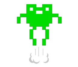Pixel Frog sticker #2921654