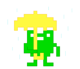 Pixel Frog sticker #2921655
