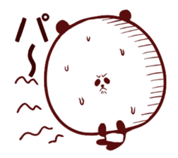 Large animals of face sticker #2922052