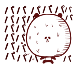 Large animals of face sticker #2922056