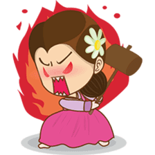 Princess Ja myung, the korean princess sticker #2922121