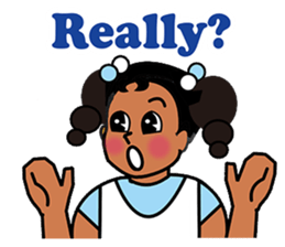 HELLO Little Lady sticker #2922788