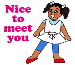 HELLO Little Lady sticker #2922789