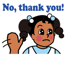 HELLO Little Lady sticker #2922793