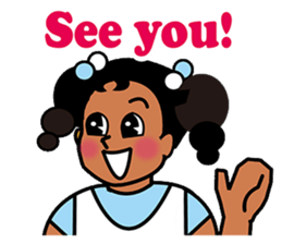 HELLO Little Lady sticker #2922795