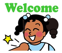 HELLO Little Lady sticker #2922797