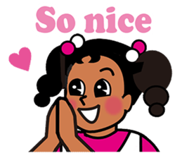 HELLO Little Lady sticker #2922807