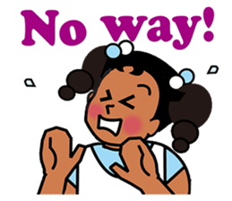 HELLO Little Lady sticker #2922812