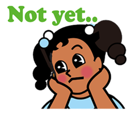 HELLO Little Lady sticker #2922822