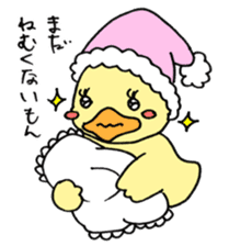 Lovely yellow children3 sticker #2923011