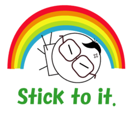 Aim higher! sticker #2923262