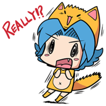 Izam cat(English) sticker #2923604