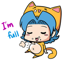 Izam cat(English) sticker #2923609