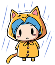 Izam cat(English) sticker #2923623