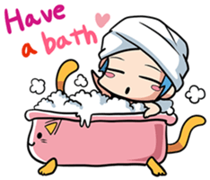 Izam cat(English) sticker #2923625