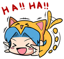 Izam cat(English) sticker #2923638