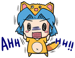 Izam cat(English) sticker #2923640