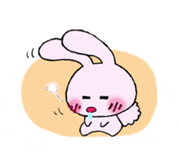 Momotan of rabbit sticker #2924609