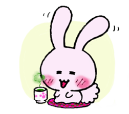 Momotan of rabbit sticker #2924617