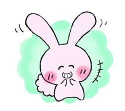 Momotan of rabbit sticker #2924626