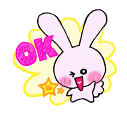 Momotan of rabbit sticker #2924639