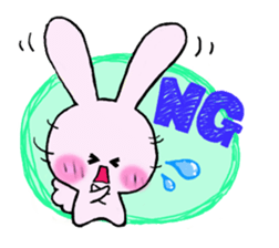 Momotan of rabbit sticker #2924640