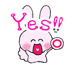 Momotan of rabbit sticker #2924641