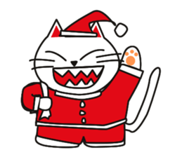 Fuku-chan happy cat Vol.2 sticker #2925723
