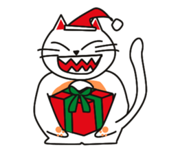 Fuku-chan happy cat Vol.2 sticker #2925724