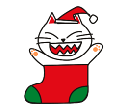 Fuku-chan happy cat Vol.2 sticker #2925725