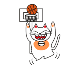 Fuku-chan happy cat Vol.2 sticker #2925741