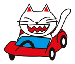 Fuku-chan happy cat Vol.2 sticker #2925745