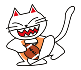Fuku-chan happy cat Vol.2 sticker #2925749