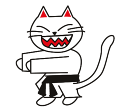 Fuku-chan happy cat Vol.2 sticker #2925750