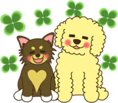 Poodle & Chihuahua sticker #2926985