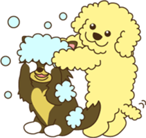 Poodle & Chihuahua sticker #2926997