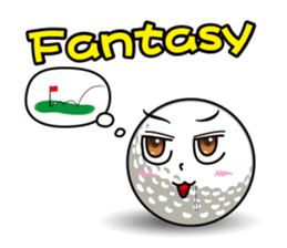 LOVE GOLF(e) sticker #2927884