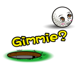 LOVE GOLF(e) sticker #2927891